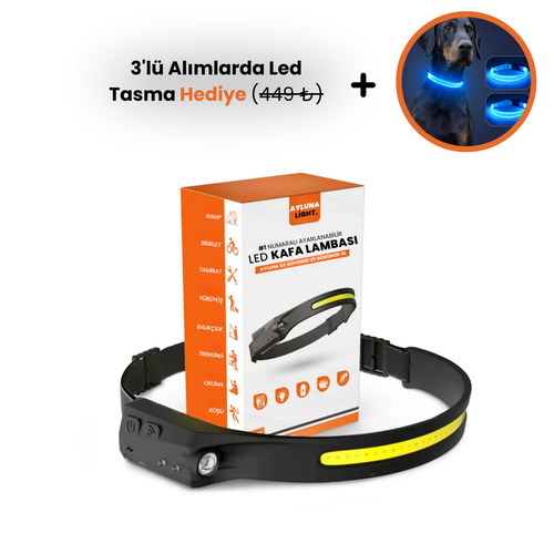 Sensörlü LED Kafa Lambası